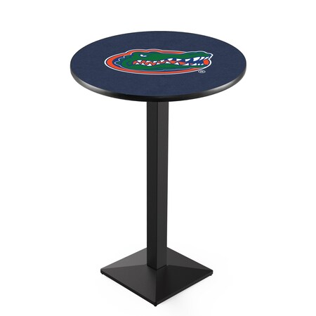 Holland Bar Stool Co 36" Blk Wrinkle Florida Pub Table L217B3628FlorUn